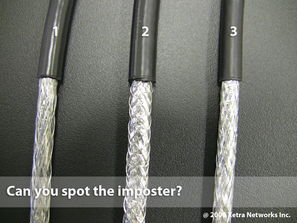 coax cables compared 